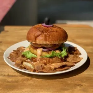 Burger_MrMango_1244 Burger homemade fresh good food french fries